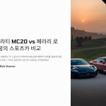 마세라티MC20와페라리로마비교