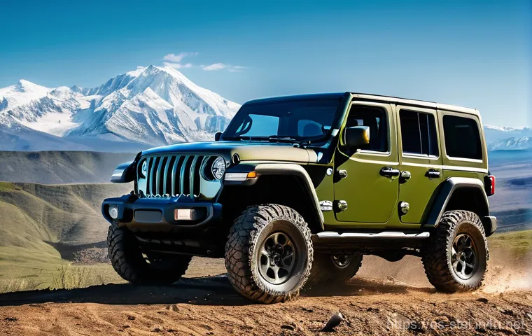 지프 랭글러와 마세라티 레반테의 시장 비교 - **Jeep Wrangler - Off-Road Adventure:**
    A robust and iconic Jeep Wrangler, featuring its distinc...