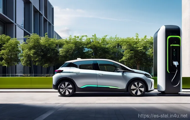 푸조 208 전기차와 쉐보레 볼트 EV 비교 - **Chevrolet Bolt EV: Spacious Family Road Trip**
    A picturesque shot of a diverse family (two adu...